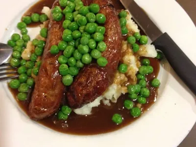 Bangers and mash