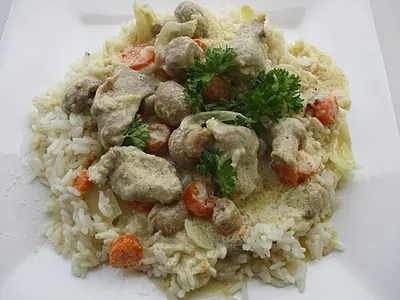 Blanquette de veau à l'ancienne