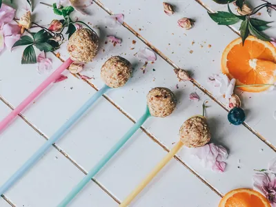 Energy balls dattes, avoine et cacahuète