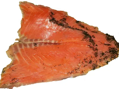 Gravlax (saumon mariné)