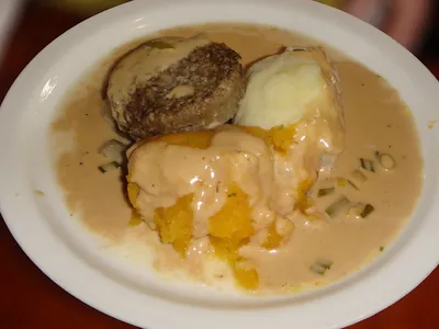 Haggis, neeps and tatties