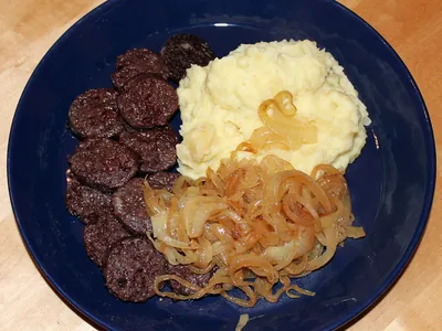 Himmel und Erde (boudin et purée)