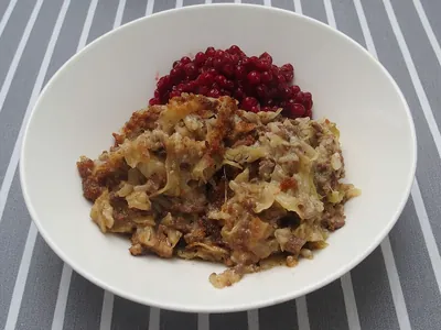 Kaalilaatikko (gratin de chou)