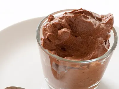 Mousse au chocolat légère