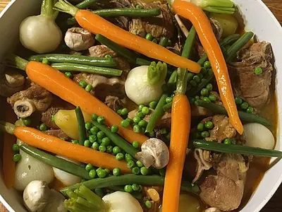 Navarin d'agneau printanier