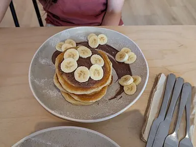 Pancakes banane et avoine
