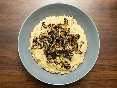 Risotto aux champignons