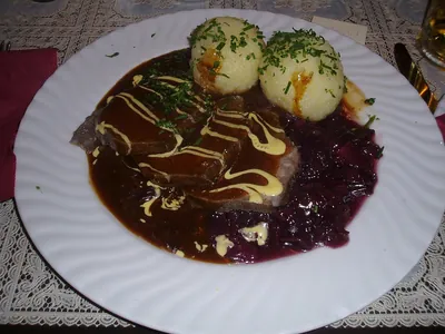Sauerbraten (rôti mariné)