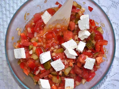 Shopska (salade bulgare)