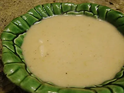 Soupe poireaux et pommes de terre