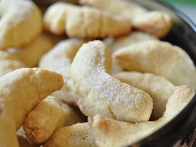 Vanillekipferl (croissants à la vanille)