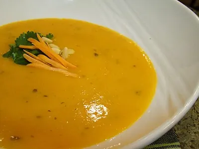 Velouté de carottes au cumin